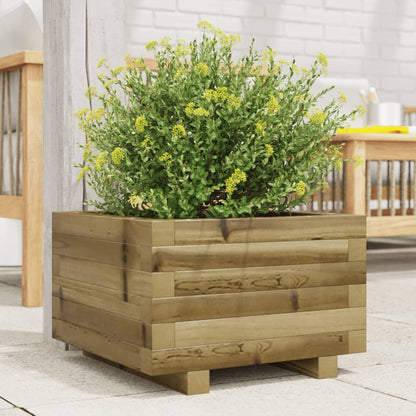 vidaXL Garden Planter 40x40x26,5 cm Impregnated Wood Pine