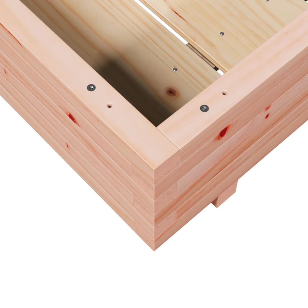 vidaXL Garden Planter 90x90x26,5 cm Solid Wood Douglas
