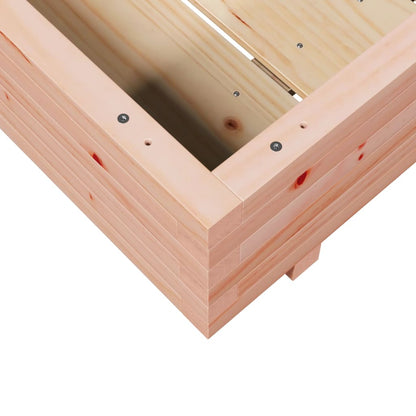 vidaXL Garden Planter 90x90x26,5 cm Solid Wood Douglas