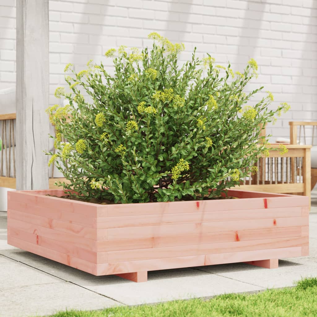 vidaXL Garden Planter 90x90x26,5 cm Solid Wood Douglas