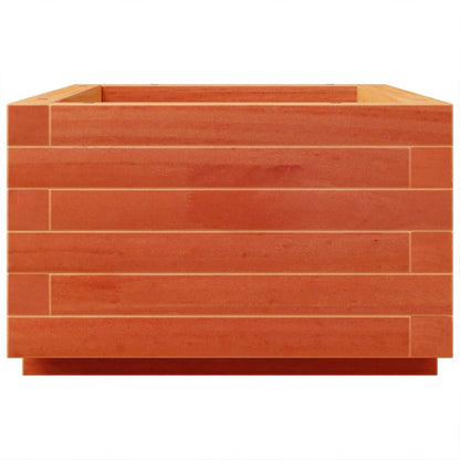 vidaXL Garden Planter Wax Brown 70x40x26.5 cm Solid Wood Pine