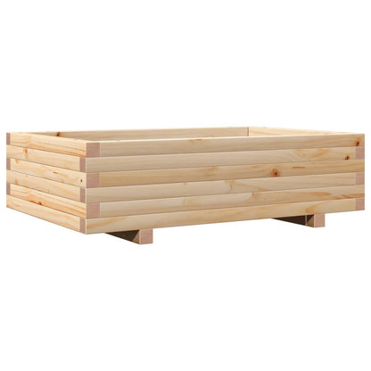 vidaXL Garden Planter 90x60x26,5 cm Solid Wood Pine