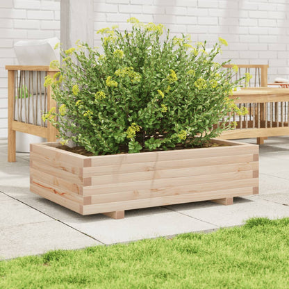 vidaXL Garden Planter 90x60x26,5 cm Solid Wood Pine