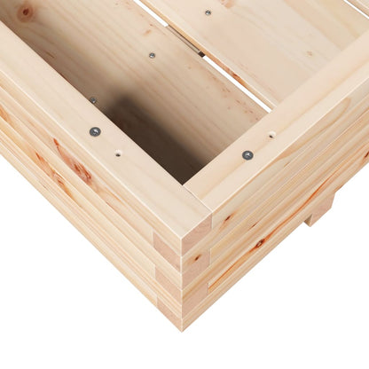 vidaXL Garden Planter 90x60x26,5 cm Solid Wood Pine