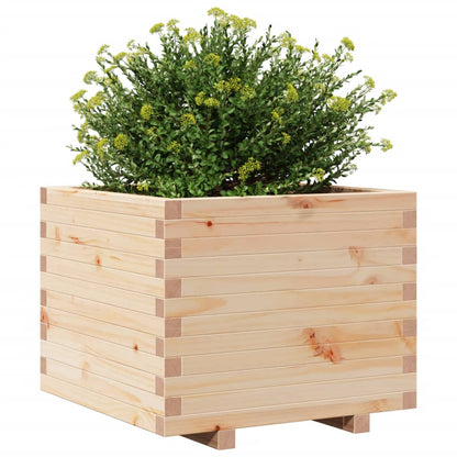 vidaXL Garden Planter 60x60x49.5 cm Solid Wood Pine