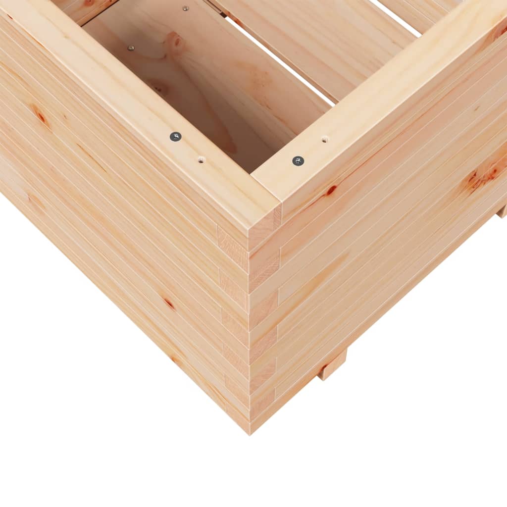 vidaXL Garden Planter 60x60x49.5 cm Solid Wood Pine