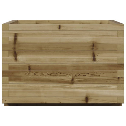 vidaXL Garden Planter 70x70x49.5 cm Impregnated Wood Pine