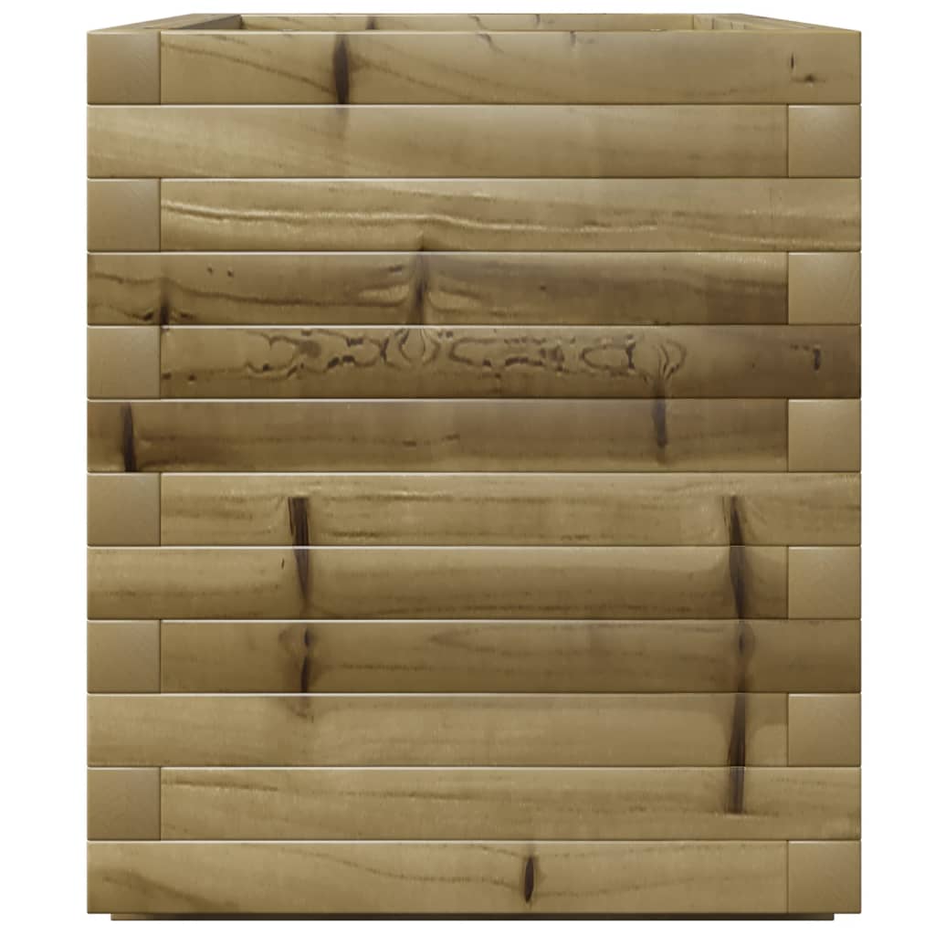 vidaXL Garden Planter 70x40x49.5 cm Impregnated Wood Pine