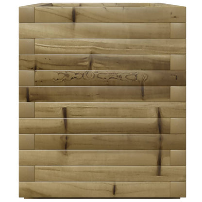 vidaXL Garden Planter 70x40x49.5 cm Impregnated Wood Pine