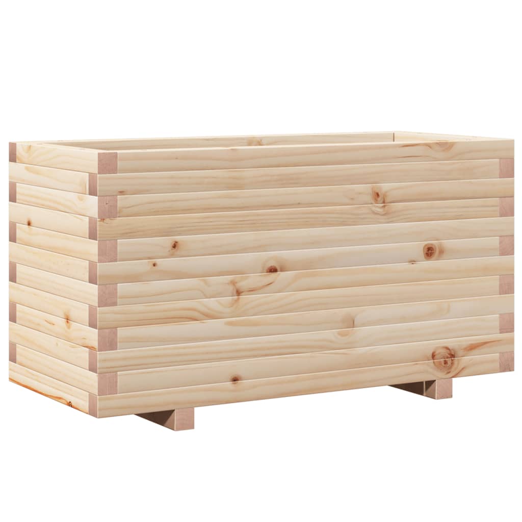 vidaXL Garden Planter 90x40x49,5 cm Solid Wood Pine