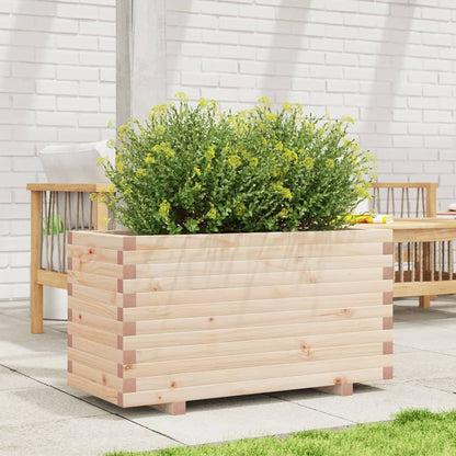 vidaXL Garden Planter 90x40x49,5 cm Solid Wood Pine