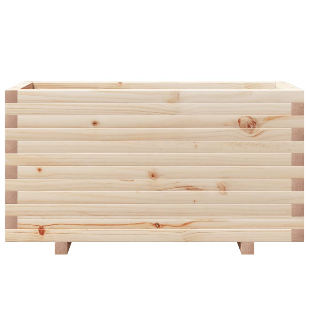 vidaXL Garden Planter 90x40x49,5 cm Solid Wood Pine
