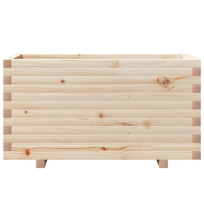 vidaXL Garden Planter 90x40x49,5 cm Solid Wood Pine