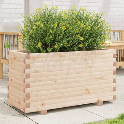 vidaXL Garden Planter 90x40x49,5 cm Solid Wood Pine