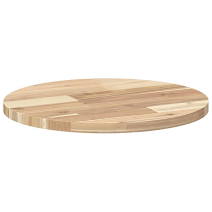 vidaXL Table Top Round Ø40x2 cm Solid Wood Acacia