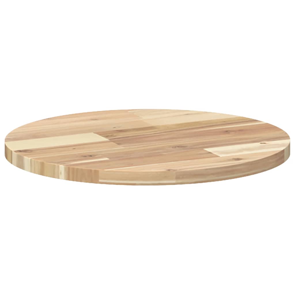 vidaXL Table Top Round Ø40x2 cm Solid Wood Acacia