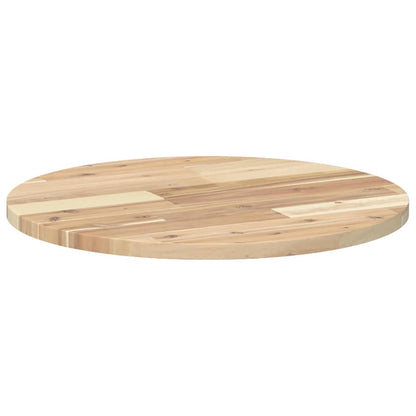 vidaXL Table Top Round Ø50x2 cm Solid Wood Acacia