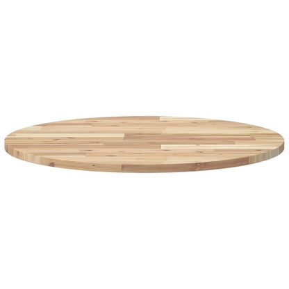 vidaXL Table Top Round Ø70x2 cm Solid Wood Acacia
