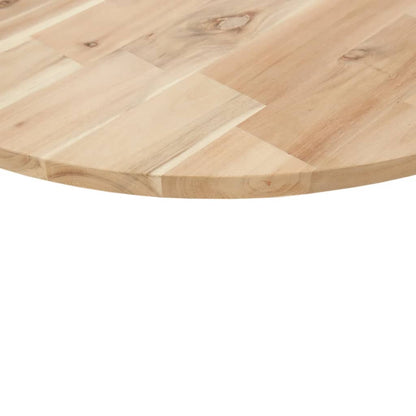 vidaXL Table Top Round Ø70x2 cm Solid Wood Acacia
