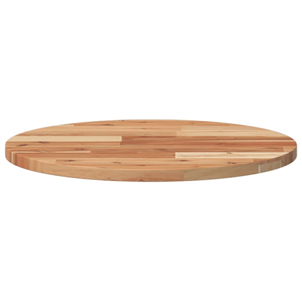 vidaXL Table Top Round Ø50x2 cm Solid Wood Acacia