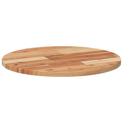 vidaXL Table Top Round Ø50x2 cm Solid Wood Acacia