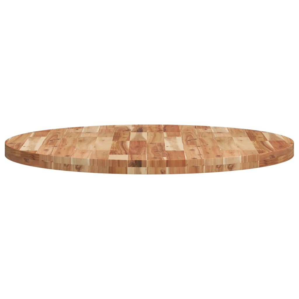 vidaXL Table Top Round Ø90x4 cm Solid Wood Acacia