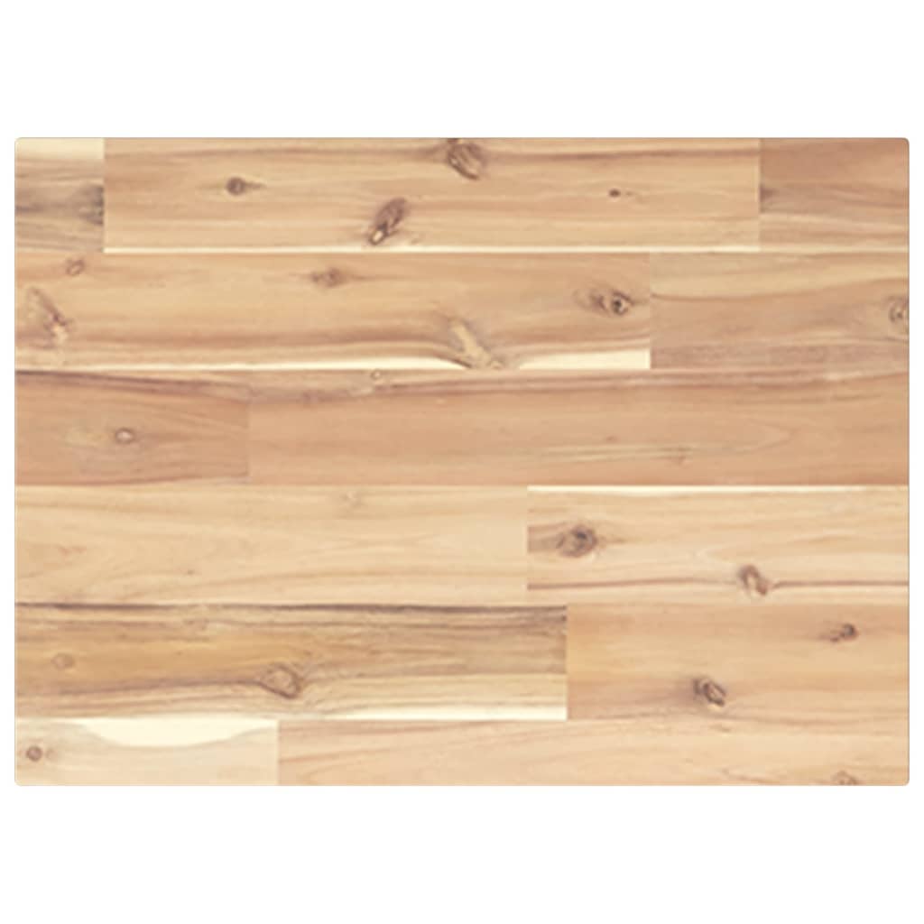 vidaXL Table Top 60x30x2 cm Rectangular Solid Wood Acacia