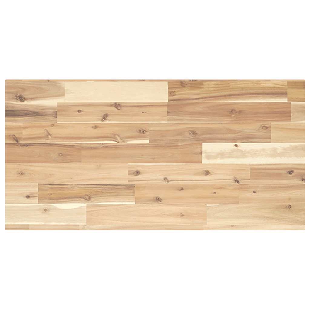 vidaXL Table Top 60x40x2 cm Rectangular Solid Wood Acacia