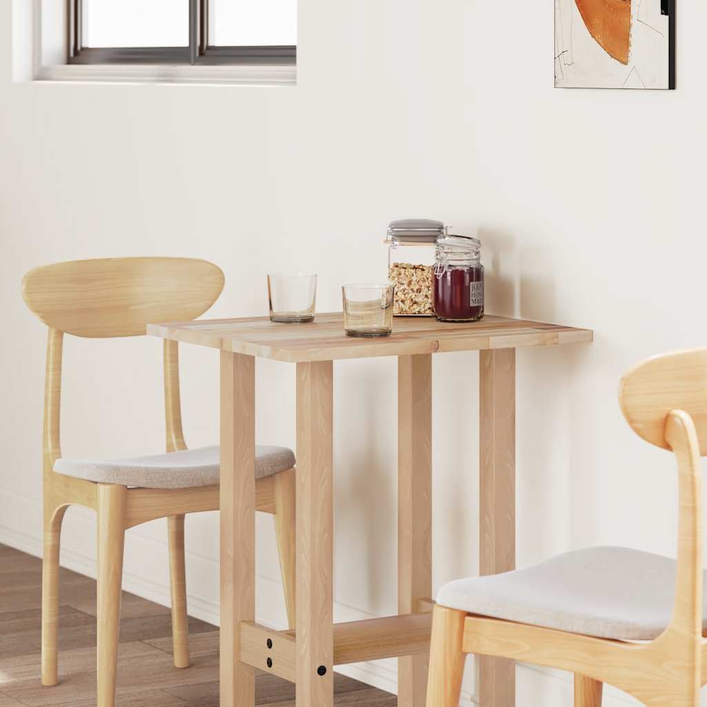 vidaXL Table Top Rectangular 60x50x2 cm Solid Wood Acacia