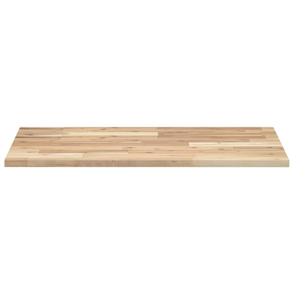 vidaXL Table Top Rectangular 80x50x2 cm Solid Wood Acacia