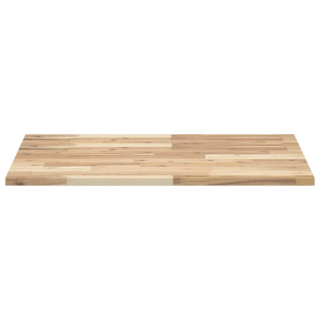 vidaXL Table Top Rectangular 80x60x2 cm Solid Wood Acacia