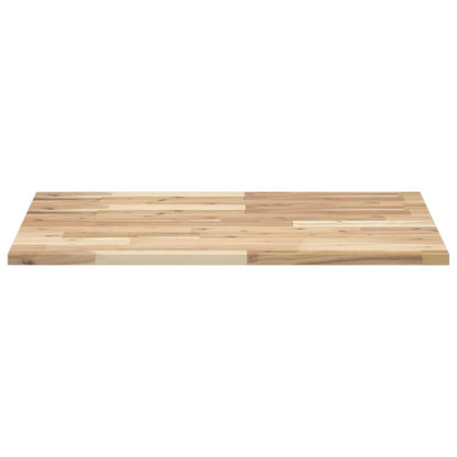 vidaXL Table Top Rectangular 80x60x2 cm Solid Wood Acacia