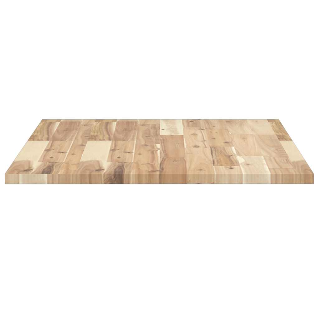 vidaXL Table Top Rectangular 80x60x2 cm Solid Wood Acacia