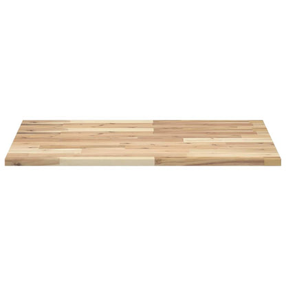 vidaXL Table Top Rectangular 100x60x2 cm Solid Wood Acacia