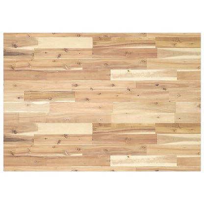 vidaXL Table Top Rectangular 80x70x2 cm Solid Wood Acacia