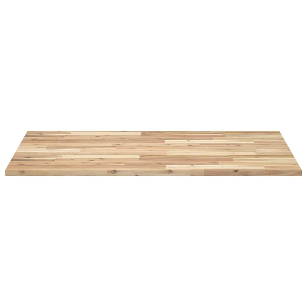 vidaXL Table Top Rectangular 80x70x2 cm Solid Wood Acacia