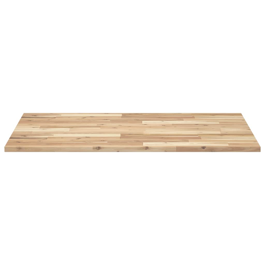 vidaXL Table Top Rectangular 100x70x2 cm Solid Wood Acacia