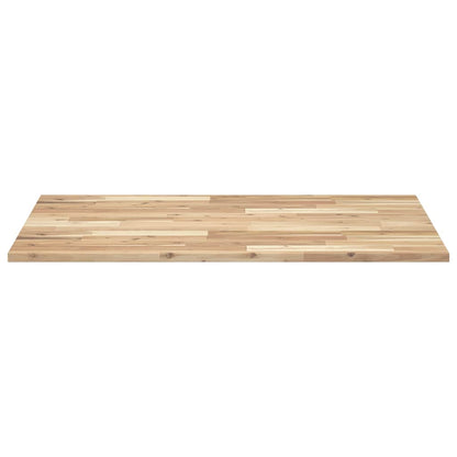 vidaXL Table Top Rectangular 100x70x2 cm Solid Wood Acacia