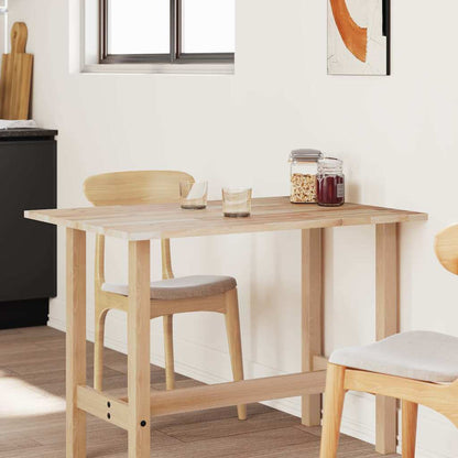 vidaXL Table Top Rectangular 100x80x2 cm Solid Wood Acacia