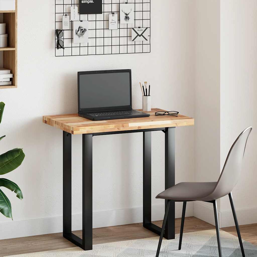 vidaXL Table Top Rectangular 80x50x4 cm Solid Wood Acacia