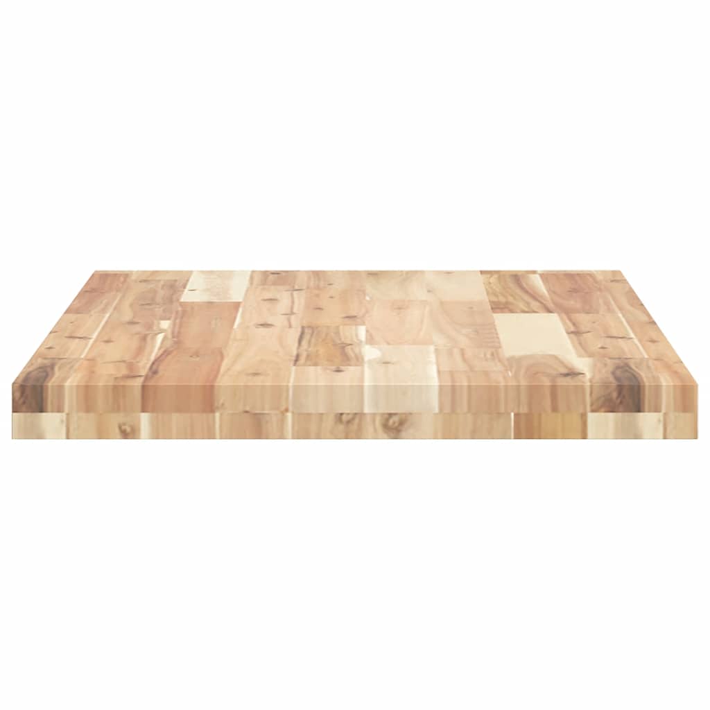 vidaXL Table Top Rectangular 80x50x4 cm Solid Wood Acacia