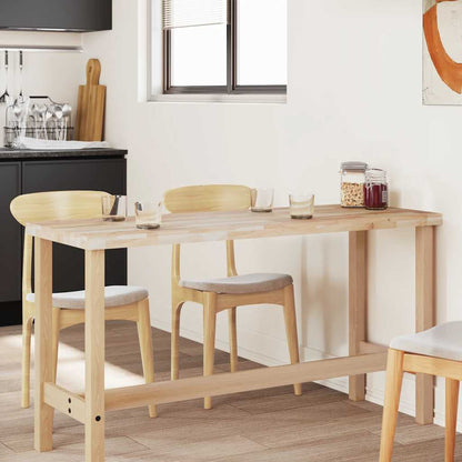 vidaXL Table Top Rectangular 140x50x4 cm Solid Wood Acacia
