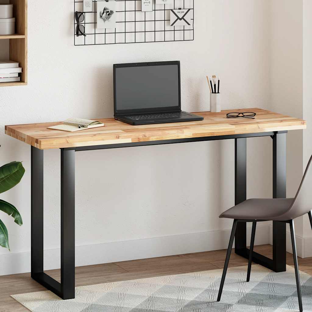 vidaXL Table Top Rectangular 140x50x4 cm Solid Wood Acacia