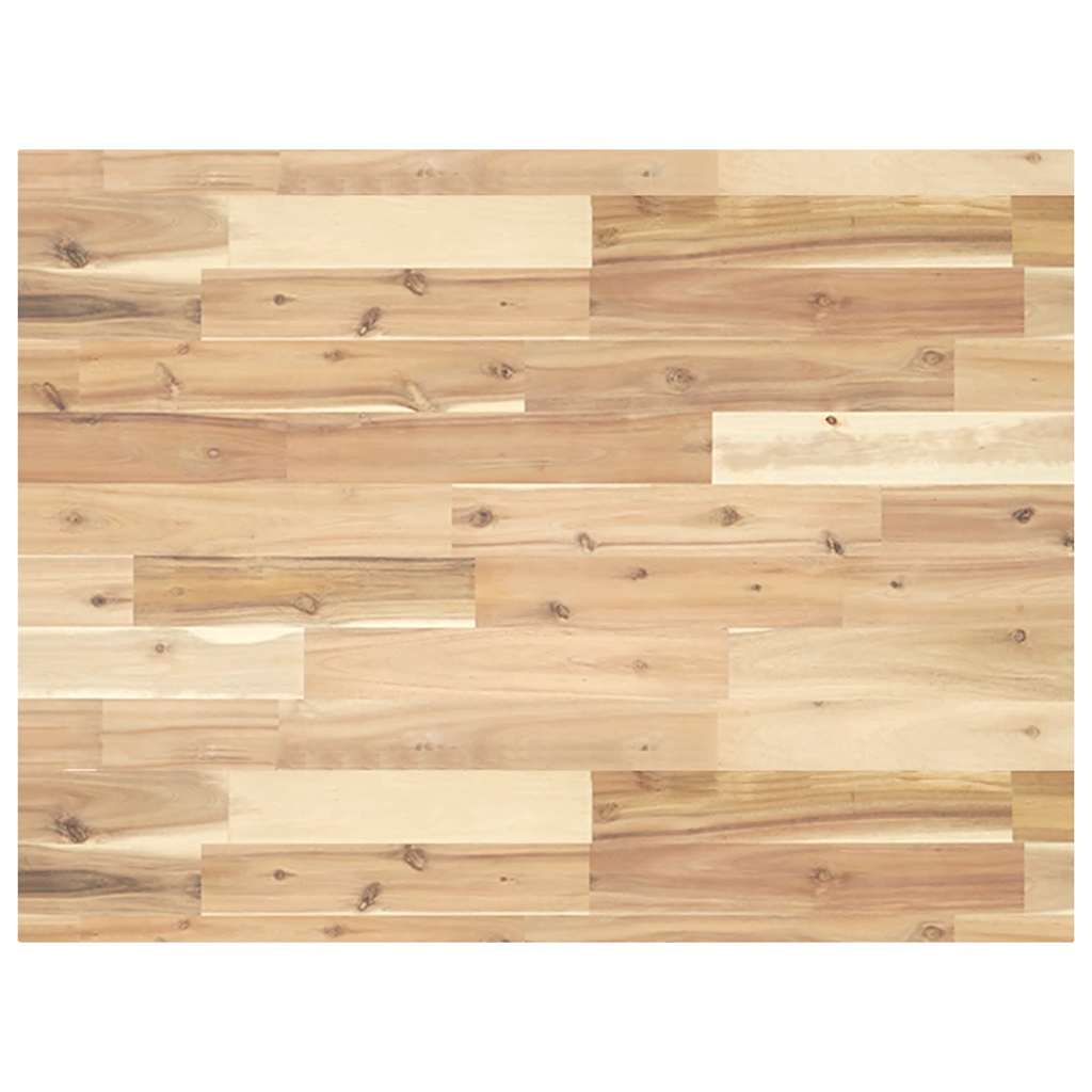 vidaXL Table Top Rectangular 80x60x4 cm Solid Wood Acacia