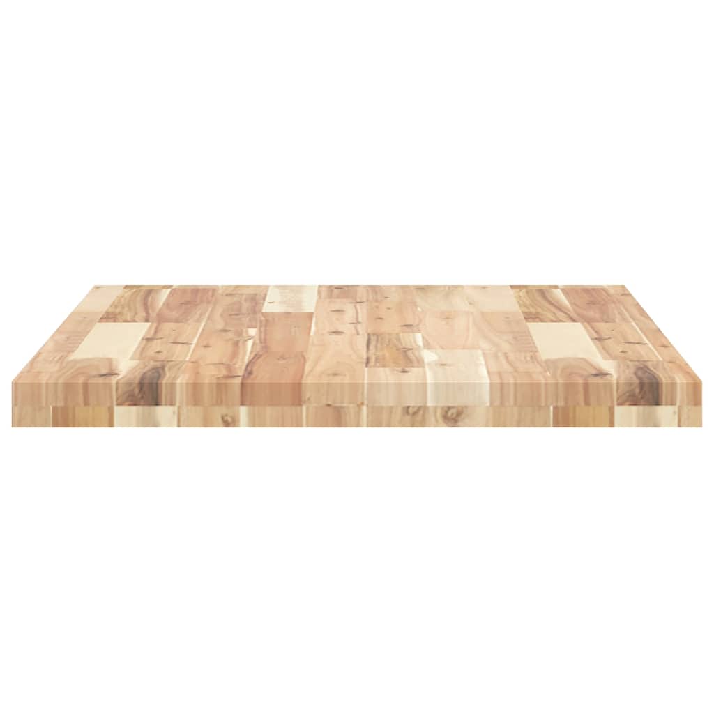 vidaXL Table Top Rectangular 80x60x4 cm Solid Wood Acacia