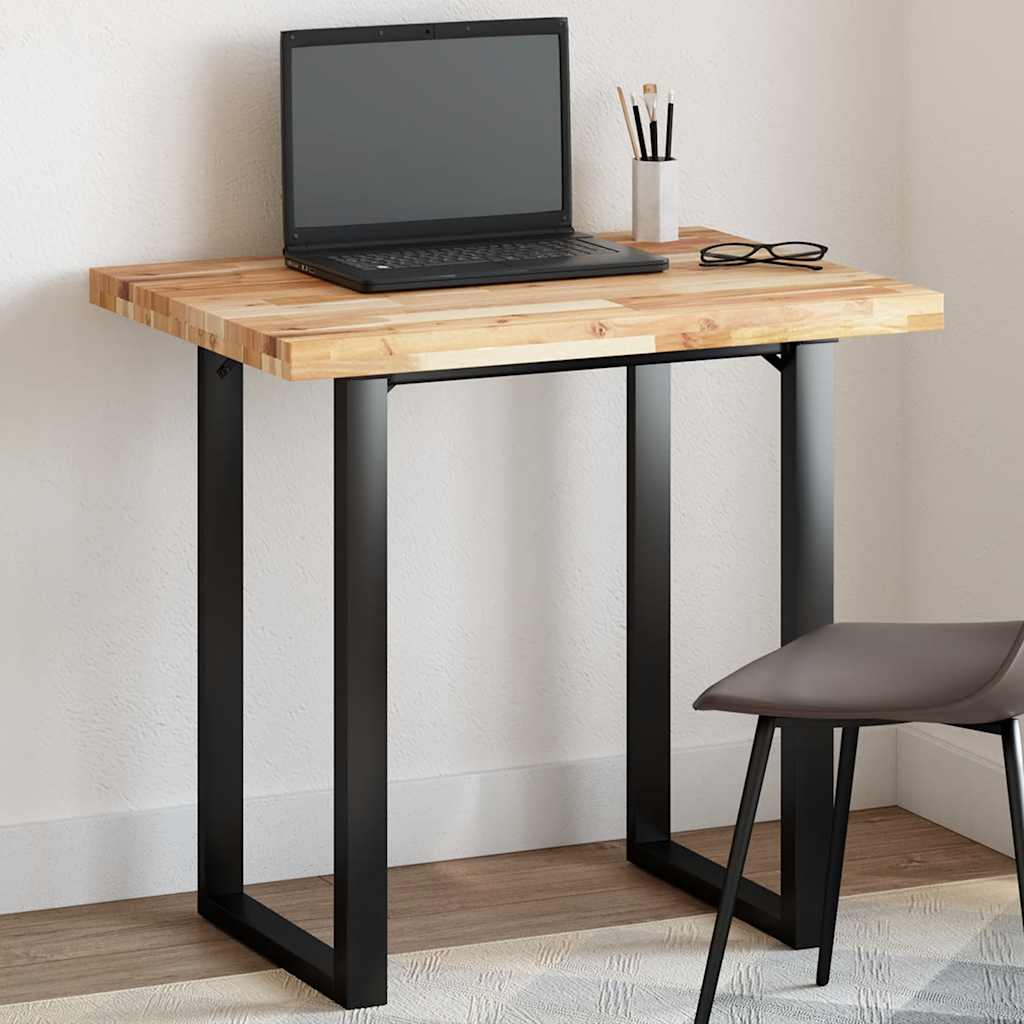 vidaXL Table Top Rectangular 80x60x4 cm Solid Wood Acacia