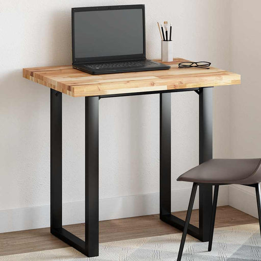 vidaXL Table Top Rectangular 80x60x4 cm Solid Wood Acacia
