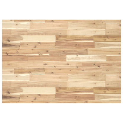 vidaXL Table Top Rectangular 80x70x4 cm Solid Wood Acacia