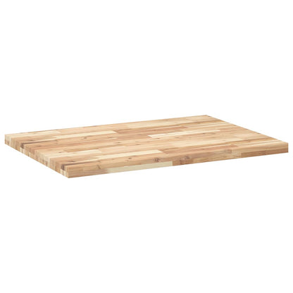 vidaXL Table Top Rectangular 80x70x4 cm Solid Wood Acacia