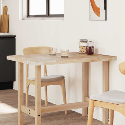 vidaXL Table Top Rectangular 100x70x4 cm Solid Wood Acacia